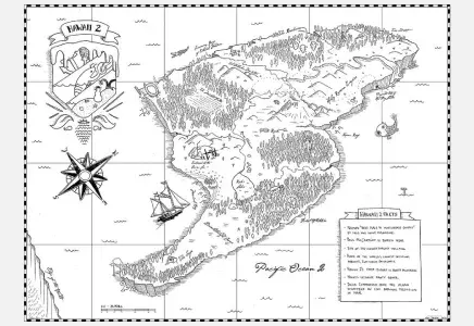 Full map of Hawaii 2 Island