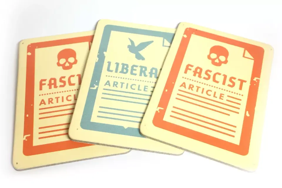 Secret Hitler cards