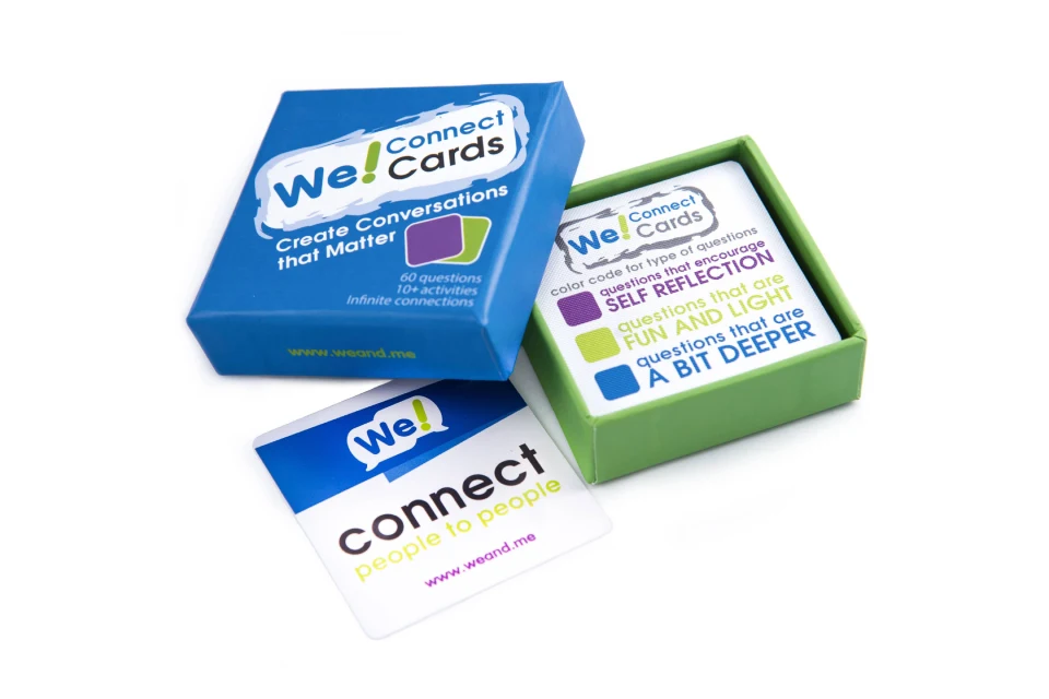 We! Connect Cards Icebreaker Game