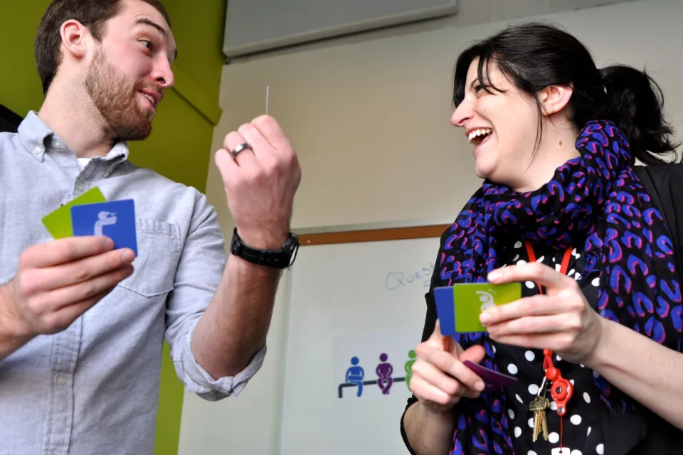 We! Connect Cards workshop