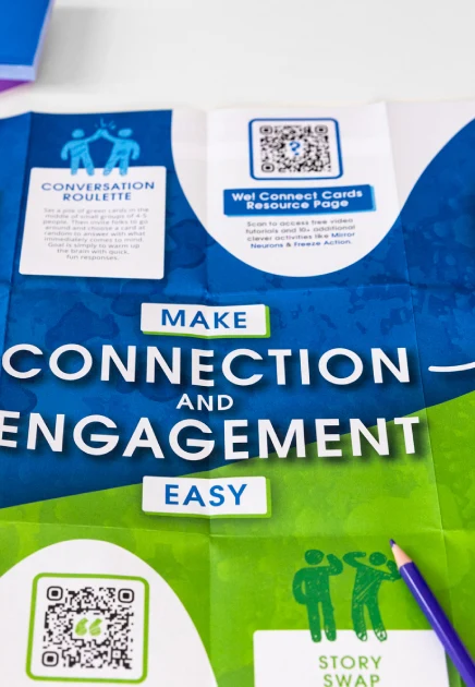 Connection toolkit fold out